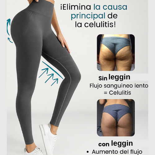 Leggings 3D que moldean y reducen celulitis - [Compra 1 y llévate 2]